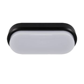 Ideus Hermetična LED stropna svjetiljka crna 12W 4200K IP65 aron 03798