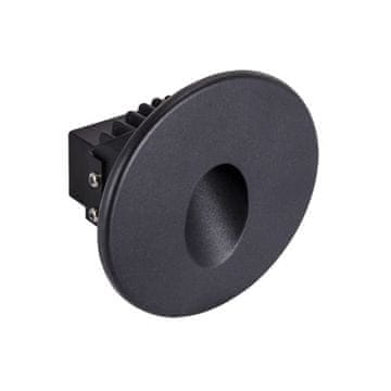 Ideus LED rasvjeta za stepenice 1,6 W 75 lm 4000 K crna azil 03906
