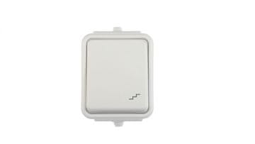 Schneider Cedar hermetički prekidač za stepenice IP44 10A bijeli WNt-600C WNT600C01