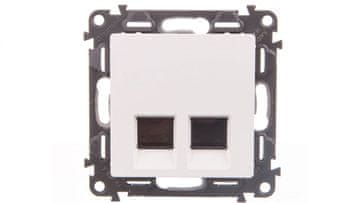 LEGRAND Valena life Dvostruka računalna utičnica RJ45 cat.6 UTP bijela 753143