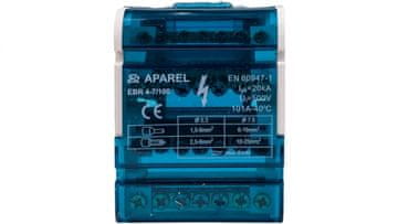 Ergo Razvodni blok 4-polni 100A EBR 4-7/100 R33RA-02020200101