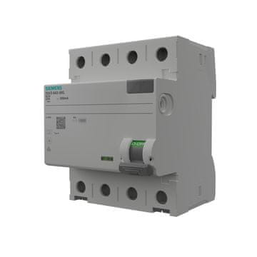 Siemens Zaštitna sklopka na diferencijalnu struju 25A 300mA 4p RCCB VDE 0157