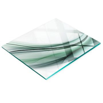 tulup.cz Kaljena višenamjenska dekorativna staklena ploča Apstrakcija 60x52 cm