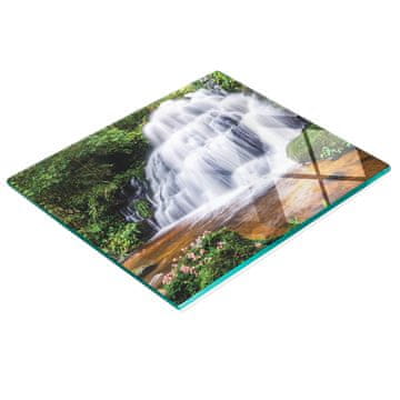 tulup.cz Kuhinjska ploča od kaljenog stakla s grafikom vodopada Tajland 60x52 cm