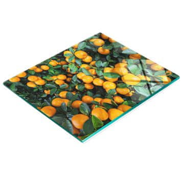 tulup.cz Višenamjenska dekorativna staklena ploča s printom mandarine 60x52 cm