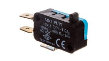 Minijaturni granični prekidač 1CO plastični potiskivač, T0-MK1PUP1