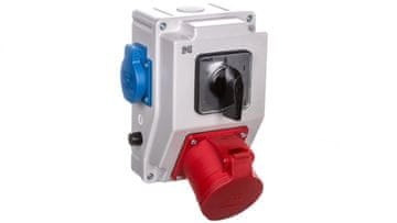 RS-Z prekidač za razvodnu ploču 0-1 3P+N+Z 32A, 2P+Z 230V sivi 6275-00