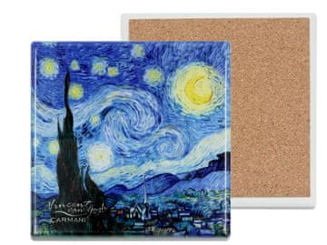 Carmani Keramički podmetač, kvadratni - V. van Gogh, Zvjezdana noć ()