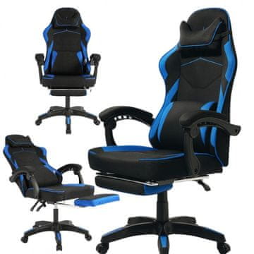 GAMING STOLICA OKRETNA ZA NOGE MASAŽNI JASTUK ZA GAMER, UDOBNA