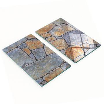 tulup.cz Staklene ukrasne daske za posluživanje za grickalice 2x30x52 cm