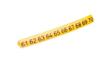 Ergo Oznaka kabela OZ-1/61-70 žuta E04ZP-01020201700 /100 kom./