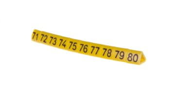 Ergo Oznaka kabela OZ-1/71-80 žuta E04ZP-01020201800 /100 kom./