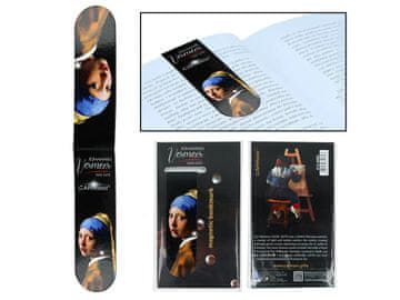 Carmani MAGNETSKA OZNAKA ZA KNJIGE DJEVOJKA S BISERNOM NAUŠNICOM JAN VERMEER ART