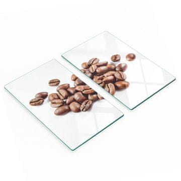 Kuhinjske višenamjenske dekorativne kaljene daske zrna kave 2x30x52 cm