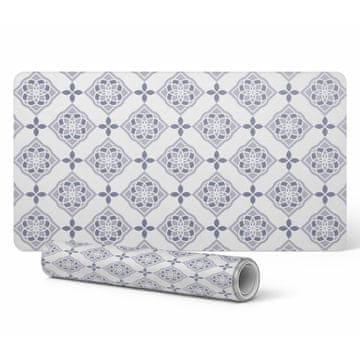 Podloga zaštitna za stol tastatura miš geometrijski cvijet 100x50 cm
