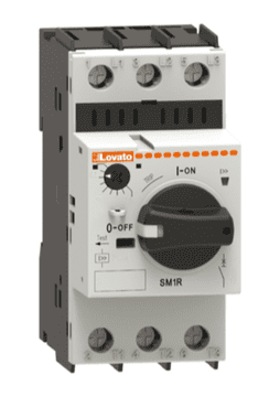 Motorni osigurač s gumbom 0,18 kW na 400 VAC 0,4-0,63 A 100 kA SM1R0063