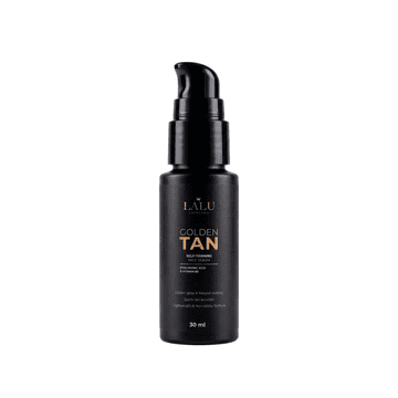 LALU Cosmetics LALU Serum za samotamnjenje lica - 30 ML - Vitamin B5 - hijaluronska kiselina - Prirodni sastojci - EU prozvedeno