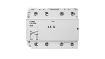 Zamel Modularni instalacijski kontaktor 100A 4Z 230V AC tip: STM-100-40 EXT10000302