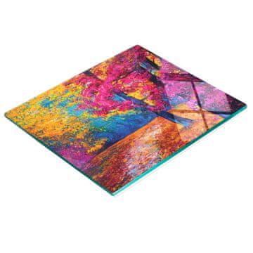 tulup.cz Kuhinjska višenamjenska dekorativna staklena ploča Impresionizam 60x52 cm