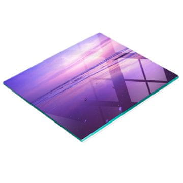 tulup.cz Višenamjenska dekorativna staklena ploča Zalazak sunca nad morem 60x52 cm
