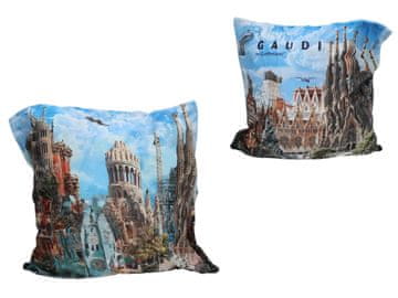 Carmani ANTONIJEV GAUDI JASTUK PUNJEN JASIEKOM POKLON ZA UKRAŠAVANJE DNEVNE SOBE