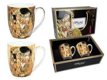 Carmani SET OD 2 PORCULANSKE ŠALICE GUSTAV KLIMT POKLON SET