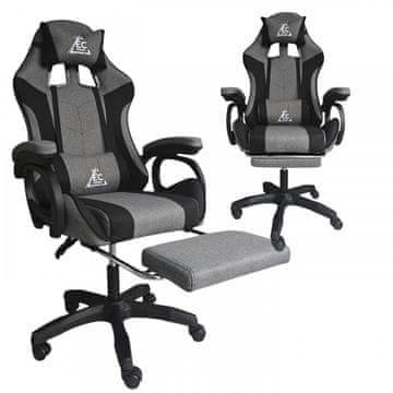 GAMING STOLICA OKRETNA ZA NOGE MASAŽNI JASTUK ZA GAMER, UDOBNA