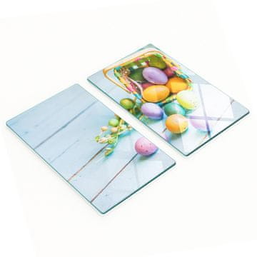 Višenamjenske dekorativne staklene ploče za uskrsna jaja 2x30x52 cm