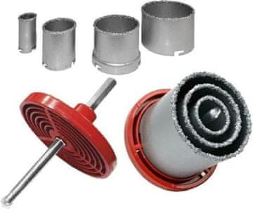 awtools volframove pile za rupe 33-83 mm / 6 komada 33, 53, 68, 83 mm