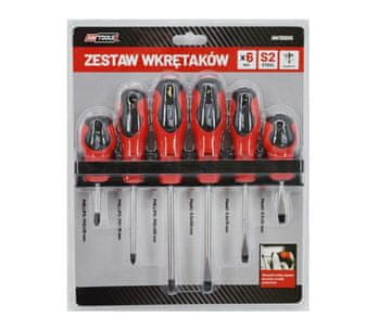 awtools set odvijača, blister S2 / 6 kom. NA VJEŠALICI