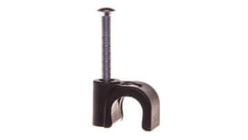 OBO BETTERMANN Držač kabela ISO 7 mm s čavlom 2x35 mm 2007 25 SW 2232146 /100 kom/