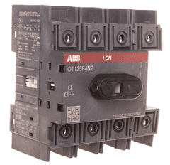 ABB 4P 125A rastavljač s direktnim pogonom OT125F4N2 1SCA105051R1001