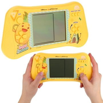 Nobo Kids TETRIS ELEKTRONSKA IGRAĆA PRIJENOSNA PUTNA KONZOLA ZA DJECU ŽUTA