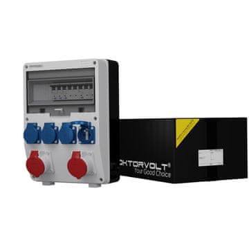 DOK RAZVODNA ORMA ZGRADE TD S 2X16A 4X230V SCHUKO UTIČNICE ERBETKA
