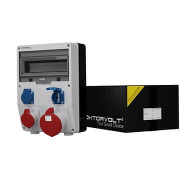 DOK RAZVODNA KUTIJICA ZA ZGRADU TD 63A 16A 2X230V SCHUKO