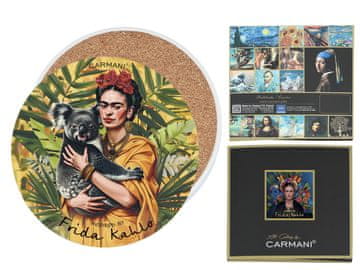 Carmani KERAMIČKI OKRUGLI TANJUR FRIDA KAHLO KUHINJSKI STOL DEKORACIJA ZA DNEVNI BORAVAK