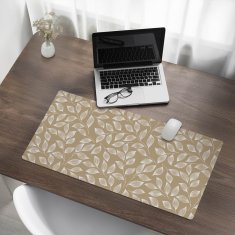 Vinilna podloga za stol s modernim printom listova na grančicama 90x45 cm