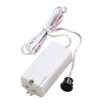 Ideus Senzor pokreta s vanjskim senzorom 500W 230V 6m bijeli gestualni PIR 03693