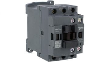 Schneider TeSys Control AC-3 sklopnik snage, 25A, 3P (1NC), 24V DC zavojnica LC1E2501BD