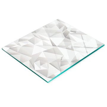 tulup.cz Kuhinjska ploča od kaljenog stakla s dekorativnom apstraktnom grafikom 60x52 cm