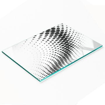tulup.cz Kuhinjska ploča od kaljenog stakla s grafičkim geometrijskim likovima 80x52 cm