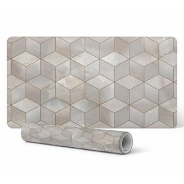 Dizajnerska zaštitna podloga za laptop s 3D geometrijskim uzorkom 90x45 cm