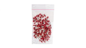 em Izolirana ferula TI 1,5 mm2/8 mm crveno kositrena TI1,5L8DE /100 kom/