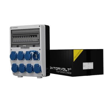 DOK RAZVODNA ORMA ZGRADE TD S/FI 8X230V SCHUKO UTIČNICE ERBETKA