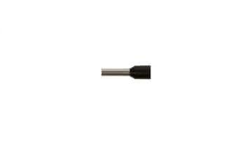 em Izolirana završna čahura kabela TI 1,5 mm2/8 mm crno kalajisana TI1,5L8 /100 kom/