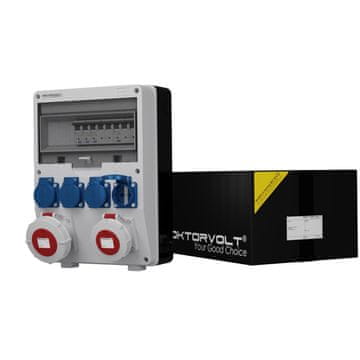 DOK RAZVODNA ORMA ZGRADE TD S 32A 16A IP67 4X230V SCHUKO ERBETKA