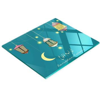 tulup.cz Dekorativna staklena daska za rezanje i posluživanje Ramadan Kareem 60x52 cm
