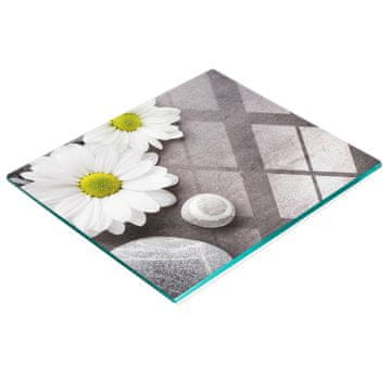 tulup.cz Ukrasna daska za rezanje od kaljenog stakla Gerbera za kuhinju 60x52 cm