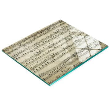 tulup.cz Izdržljiva i elegantna kuhinjska ploča od kaljenog stakla s uzorkom 60x52 cm