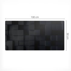 Vinilna podloga za stol s otiskom trodimenzionalnih kocki 100x50 cm